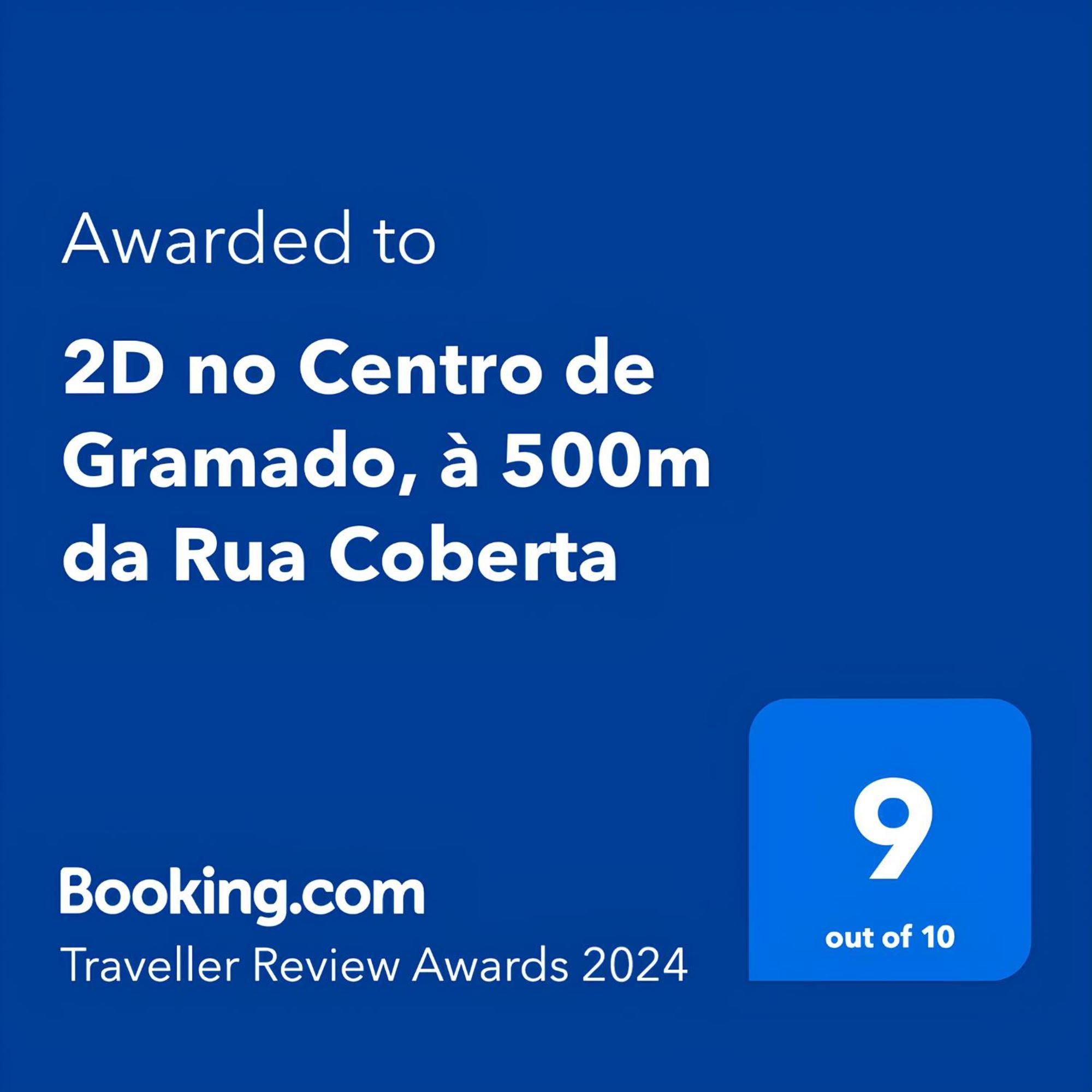 2D No Centro De Gramado, A 500M Da Rua Coberta Leilighet Eksteriør bilde